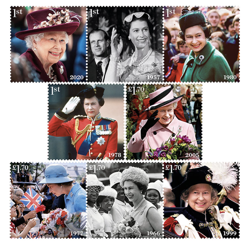 エリザベス女王 切手 - 使用済切手/官製はがき